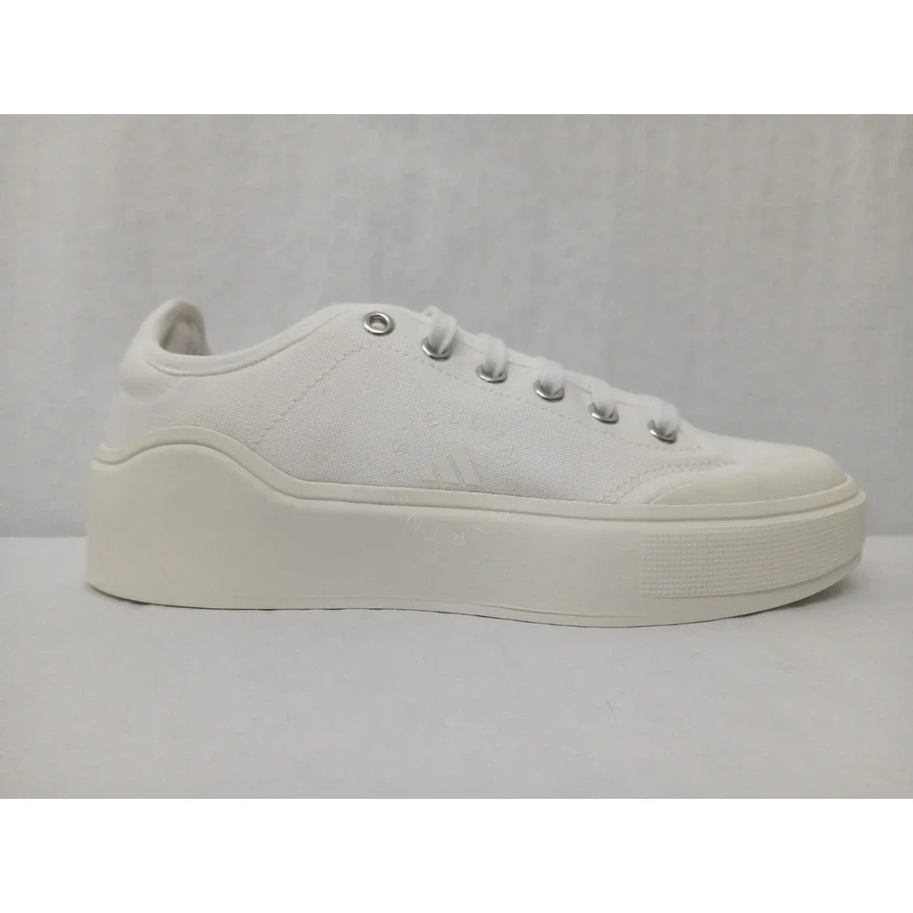 Adidas Women's Stella McCartney Court Cotton Athletic Shoes HQ8675‎ Sz 8